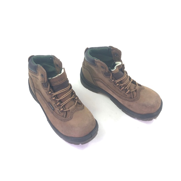 Redwing Shoes Brown Leather Ankle Boots A088 - Picture 1 of 8